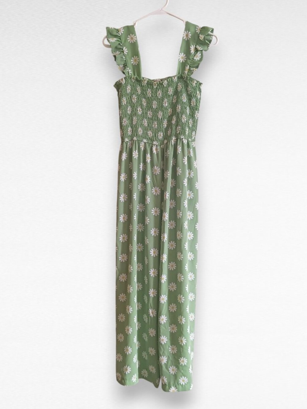 Green Daisy Jumpsuit